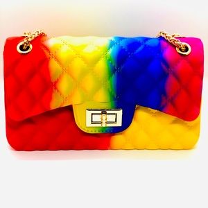 Rainbow Matte Bag